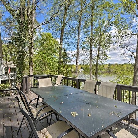 Waterfront Cottage With Boat Dock And 3 Decks! Bracey Exterior photo